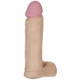 Vac-U-Lock 8 inches Ultraskyn Penis - Beige by Doc Johnson - view 3