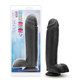 Au Naturel Bold Huge 10.5 inches Dildo Black by Blush Novelties - view 3