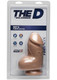 The D Fat D 6 inches With Balls Firmskyn Beige Dildo by Doc Johnson - Product SKU CNVEF -EDJ -1705 -76 -2