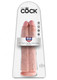 King Cock 11 inches Two Cocks One Hole - Beige by Pipedream - Product SKU CNVEF -EPD5552 -21