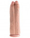 Pipedream King Cock 11 inches Two Cocks One Hole - Beige - Product SKU CNVEF-EPD5552-21