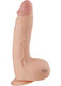 Maxx Men Curved Dong 9.5 inches Flesh Adult Toy