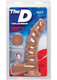 The D Ragin D 9 inches Dildo with Balls Caramel Tan by Doc Johnson - Product SKU CNVEF -EDJ -1700 -20 -2