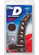 The D Ragin D 9 inches Dildo with Balls Chocolate Brown by Doc Johnson - Product SKU CNVEF -EDJ -1700 -21 -2