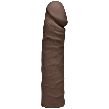 The Double D 16 inches Chocolate Ultraskyn Brown Dildo Adult Toys
