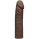 The Double D 16 inches Chocolate Ultraskyn Brown Dildo Adult Toys