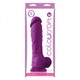 Coloursoft 8 inches Soft Dildo Purple by NS Novelties - Product SKU CNVEF -ENS0410 -35