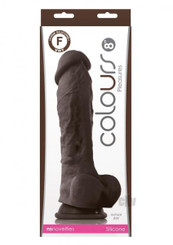 Colours Pleasures Dong 8 Dark Brown Adult Toys