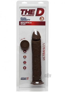 The Realistic D 10 Chocolate Sex Toy