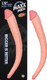 Maxx Men Curved Double Dong 15 inches - Beige by NassToys - view 2
