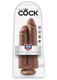 King Cock 9 inches Two Cocks One Hole Dildo Tan by Pipedream - Product SKU CNVEF -EPD5551 -22