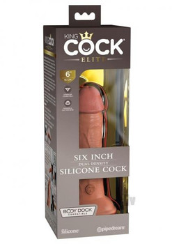 Kc Elite Dual Dense Cock 6 Tan Sex Toys