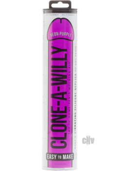 Clone A Willy Kit Vibrating Neon Purple Best Sex Toys