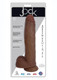 Jock Realistic Dong W/balls 11 Chocolat by Xr Curve