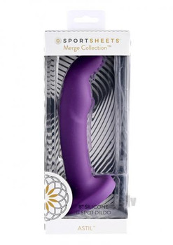 Astil Suction Cup 8 Purple Sex Toy