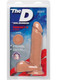The D Perfect D 8 inches Dildo with Balls Vanilla Beige by Doc Johnson - Product SKU CNVEF -EDJ -1700 -28 -2