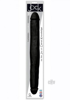 Jock Tapered Double Dong 18 Black by Xr Curve