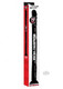 Hosed 19 Inches Realistic Anal Dildo Black by XR Brands - view 2