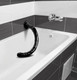 Hosed 19 Inches Realistic Anal Dildo Black by XR Brands - view 3
