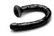 Hosed 19 Inches Realistic Anal Dildo Black by XR Brands - view 4