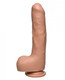 The D Uncut D 9 inches With Balls Firmskyn Beige Dildo Sex Toys