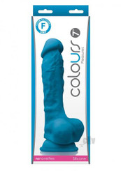 Colours Pleasures Dong 7 Blue Adult Sex Toys