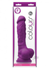 Colours Pleasures Dong 7 Purple Adult Toy