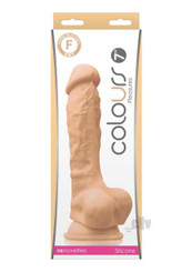 Colours Pleasures Dong 7 White Adult Toys