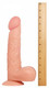 XR Brands Raging Cockstars Big Balls Billy 8 Inches Realistic Dildo - Product SKU CNVEF-EXR-AE215