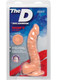The D Ragin D 7.5 inches Dildo with Balls Vanilla Beige by Doc Johnson - Product SKU CNVEF -EDJ -1700 -16 -2
