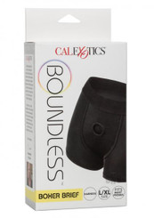 Boundless Boxer Brief L/xl Black by California Exotic Novelties, Llc