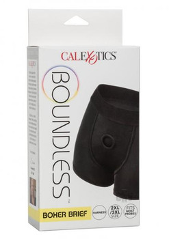 Boundless Boxer Brief 2xl/3xl Black by California Exotic Novelties, Llc