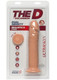 The D Realistic D 8 inches Ultraskyn Dildo Beige by Doc Johnson - Product SKU CNVEF -EDJ -1700 -40 -2