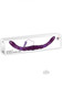 Adam & Eve Connect 2 Vibrating Double Dildo Purple by Evolved Novelties - view 2