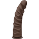 D Ragin D 8 inches Chocolate Ultraskyn Brown Dildo Adult Toy