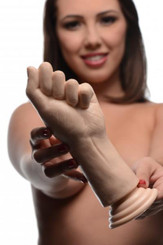 Knuckles Small Clenched Fist Dildo Beige by XR Brands