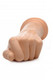 Knuckles Small Clenched Fist Dildo Beige by XR Brands - view 4