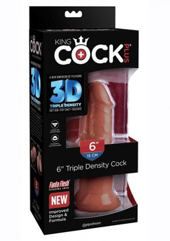 Kc Plus Triple Dense Penis 6 Brown by Pipedream Products