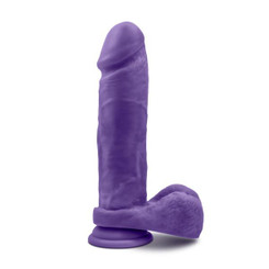 Au Naturel Bold Massive 9 inches Dildo Purple