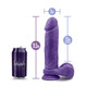Blush Novelties Au Naturel Bold Massive 9 inches Dildo Purple - Product SKU CNVEF-EBL-46471