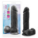 Au Naturel Bold Massive 9 inches Dildo Black by Blush Novelties - view 3