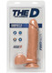 The D The Perfect D 8 inches Dildo with Balls Beige by Doc Johnson - Product SKU CNVEF -EDJ -1705 -28 -2