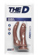 The D Double Dippin D Dildo Firmskyn Brown by Doc Johnson - Product SKU CNVEF -EDJ -1705 -68 -2