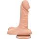The D Super D 6 inches Dildo with Balls Sex Toy