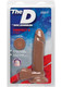 The D Perfect D 7 inches with Balls Caramel Tan Dildo by Doc Johnson - Product SKU CNVEF -EDJ -1700 -26 -2