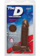 The D Perfect D 7 inches Dildo with Balls Chocolate Brown by Doc Johnson - Product SKU CNVEF -EDJ -1700 -27 -2