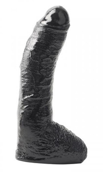 Basix Rubber Works Fat Boy Dong 10 Inches Black by Pipedream Products