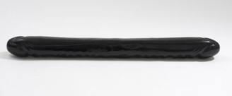 Double Header Veined Dong 18 Inch Black