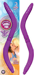 Bendable Double Vibe Purple Adult Toy