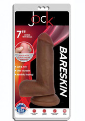 Jock Bareskin Dong W/balls 7 Caramel Best Adult Toys